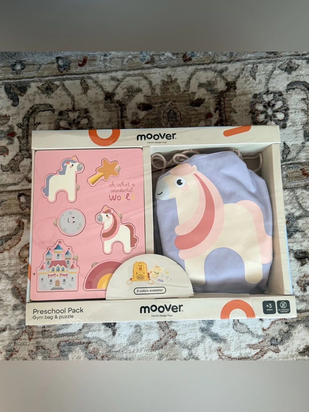 Kids Unicorn Preschool Pack - Pink & Lavender